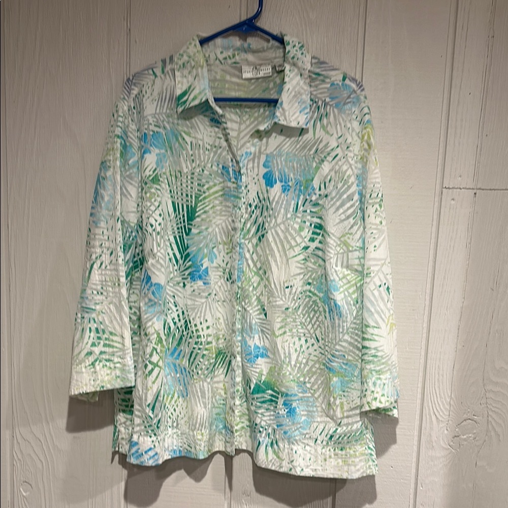 Studio Works Tropical Print Shirt